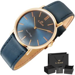 G.Rossi Zegarek Męski G.ROSSI 8709A2-6F3 + BOX