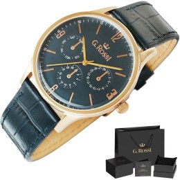 G.Rossi Zegarek Męski G.Rossi 10737A-6F3 + BOX