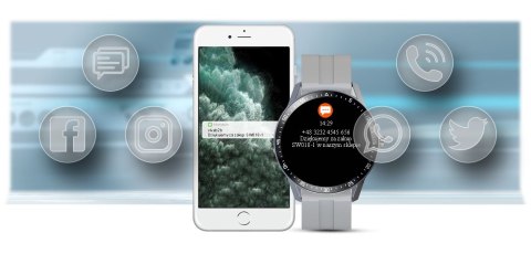 G.Rossi Zegarek SMARTWATCH G.ROSSI SW018-2 G.Rossi Zegarek SMARTWATCH G.ROSSI SW018-2