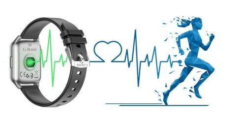 G.Rossi Zegarek SMARTWATCH G.Rossi SW009-5 G.Rossi Zegarek SMARTWATCH G.Rossi SW009-5