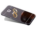4kom.pl Etui bumper plecki mirror do Samsung Galaxy S7 Edge Czarne