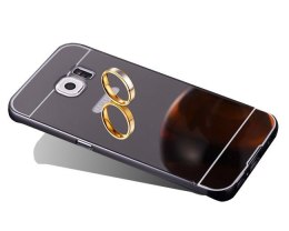 4kom.pl Etui bumper plecki mirror do Samsung Galaxy S7 Edge Czarne