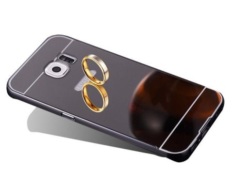 4kom.pl Etui bumper plecki mirror do Samsung Galaxy S7 Edge Czarne 4kom.pl Etui bumper plecki mirror do Samsung Galaxy S7 Edge Czarne