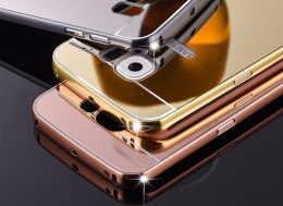 4kom.pl Etui bumper plecki mirror do Samsung Galaxy S7 Edge Czarne