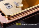 4kom.pl Etui bumper plecki mirror do Samsung Galaxy S7 Edge Czarne