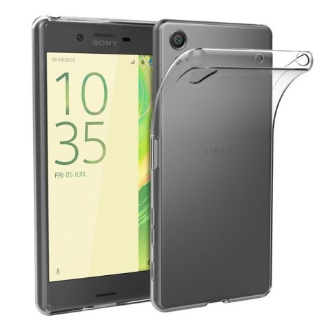 4kom.pl Etui silikonowe crystal 0.3mm guma do Sony Xperia X 4kom.pl Etui silikonowe crystal 0.3mm guma do Sony Xperia X