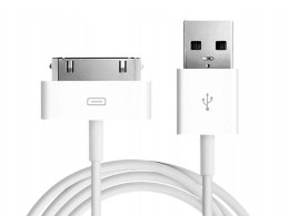 4kom.pl Kabel 30 pin USB do iPhone 4 4S 3GS 3G 3 iPod iPad 2 3 - zamiennik