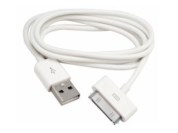 4kom.pl Kabel 30 pin USB do iPhone 4 4S 3GS 3G 3 iPod iPad 2 3 - zamiennik