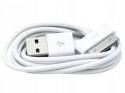 4kom.pl Kabel 30 pin USB do iPhone 4 4S 3GS 3G 3 iPod iPad 2 3 - zamiennik