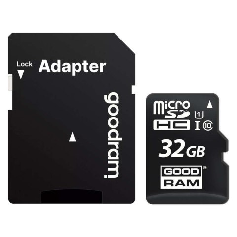Goodram Karta pamięci GoodRam micro SD SDHC class 10 32GB Goodram Karta pamięci GoodRam micro SD SDHC class 10 32GB