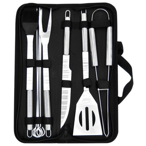 BBQ ZESTAW PRZYBORÓW DO GRILLA W ETUI 142606 BBQ ZESTAW PRZYBORÓW DO GRILLA W ETUI 142606