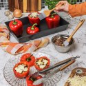 TADAR ZESTAW SILIKONOWYCH PRZYBORÓW KUCHENNYCH ZE SZCZYPCAMI