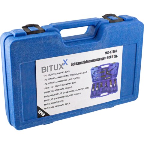 BITUXX® Zestaw Szczypiec do Opasek Zaciskowych 11 el. Precyzyjne Narzędzia BITUXX® Zestaw Szczypiec do Opasek Zaciskowych 11 el. Precyzyjne Narzędzia