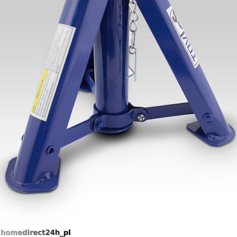 E-hurtownia Podstawki samochodowe 2t kobyłki stalowe zestaw 2 szt regulowane 277 365 mm E-hurtownia Podstawki samochodowe 2t kobyłki stalowe zestaw 2 szt regulowane 277 365 mm