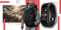 Giewont Smartband Giewont Fit&GO Duo GW200-1 - Black + Pasek Alert Red