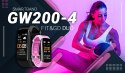 Giewont Smartband Giewont Fit&GO Duo GW200-4 - Black + Pasek Think Pink