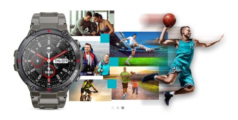 Giewont Smartwatch Giewont Focus SmartCall GW430-2 - Stone Giewont Smartwatch Giewont Focus SmartCall GW430-2 - Stone