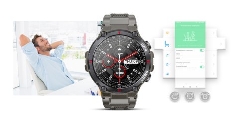 Giewont Smartwatch Giewont Focus SmartCall GW430-2 - Stone Giewont Smartwatch Giewont Focus SmartCall GW430-2 - Stone