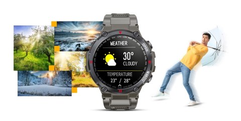 Giewont Smartwatch Giewont Focus SmartCall GW430-2 - Stone Giewont Smartwatch Giewont Focus SmartCall GW430-2 - Stone