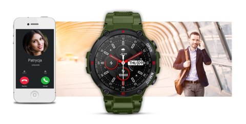 Giewont Smartwatch Giewont Focus SmartCall GW430-3 - Forest Giewont Smartwatch Giewont Focus SmartCall GW430-3 - Forest