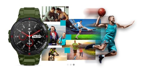 Giewont Smartwatch Giewont Focus SmartCall GW430-3 - Forest Giewont Smartwatch Giewont Focus SmartCall GW430-3 - Forest