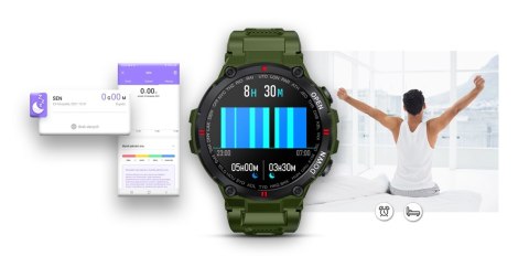 Giewont Smartwatch Giewont Focus SmartCall GW430-3 - Forest Giewont Smartwatch Giewont Focus SmartCall GW430-3 - Forest