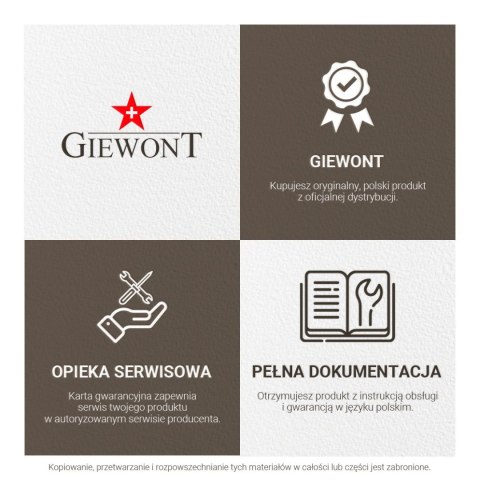 Giewont Smartwatch Giewont Focus SmartCall GW430-3 - Forest Giewont Smartwatch Giewont Focus SmartCall GW430-3 - Forest