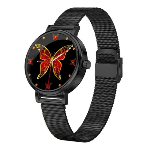 RUBICON Zegarek Damski RUBICON SMARTWATCH RNBE64-3 BLACK RUBICON Zegarek Damski RUBICON SMARTWATCH RNBE64-3 BLACK