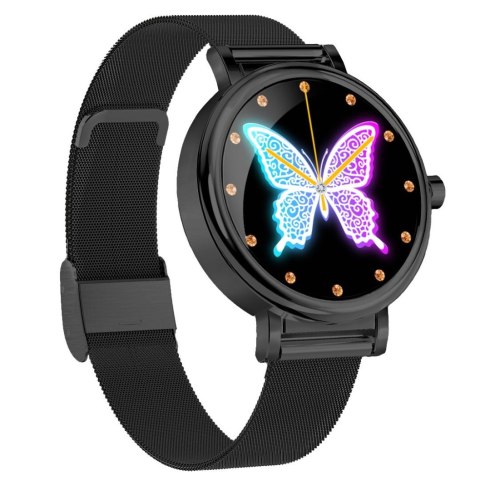 RUBICON Zegarek Damski RUBICON SMARTWATCH RNBE64-3 BLACK RUBICON Zegarek Damski RUBICON SMARTWATCH RNBE64-3 BLACK