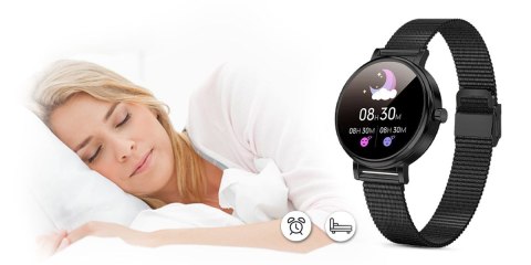 RUBICON Zegarek Damski RUBICON SMARTWATCH RNBE64-3 BLACK RUBICON Zegarek Damski RUBICON SMARTWATCH RNBE64-3 BLACK