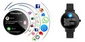 RUBICON Zegarek Damski RUBICON SMARTWATCH RNBE64-3 BLACK