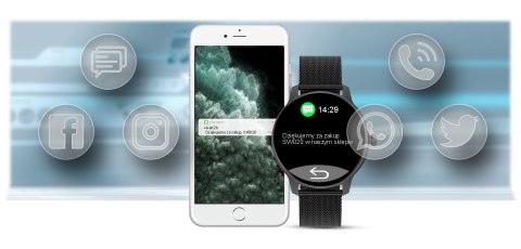 G.Rossi Zegarek SMARTWATCH G.ROSSI SW020-2 G.Rossi Zegarek SMARTWATCH G.ROSSI SW020-2
