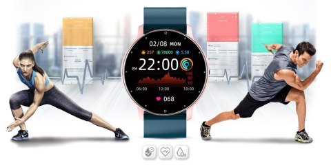 Gravity Smartwatch Damski Gravity GT1-4 Gravity Smartwatch Damski Gravity GT1-4