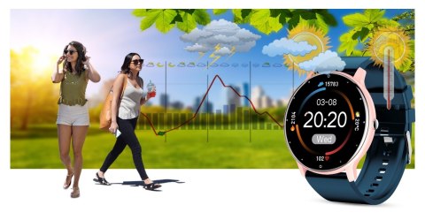 Gravity Smartwatch Damski Gravity GT1-4 Gravity Smartwatch Damski Gravity GT1-4