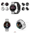 Giewont Smartwatch Giewont Vertex SmartCall GW450-4 Silver/Carbon Silikon