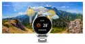 Giewont Smartwatch Giewont Vertex SmartCall GW450-4 Silver/Carbon Silikon