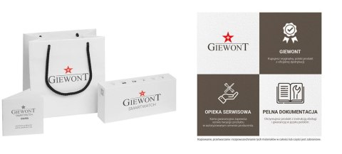 Giewont Smartwatch Giewont Vertex SmartCall GW450-4 Silver/Carbon Silikon Giewont Smartwatch Giewont Vertex SmartCall GW450-4 Silver/Carbon Silikon