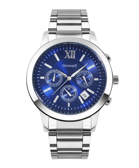 Giewont Zegarek Męski Giewont Apex Chrono GW6480-2 Chronograf Silver/Blue Giewont Zegarek Męski Giewont Apex Chrono GW6480-2 Chronograf Silver/Blue