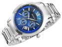 Giewont Zegarek Męski Giewont Apex Chrono GW6480-2 Chronograf Silver/Blue