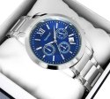 Giewont Zegarek Męski Giewont Apex Chrono GW6480-2 Chronograf Silver/Blue