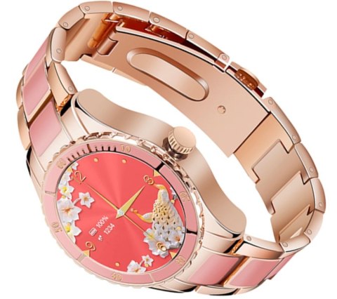 RUBICON Smartwatch Damski Rubicon RNCE82 Różowy RUBICON Smartwatch Damski Rubicon RNCE82 Różowy