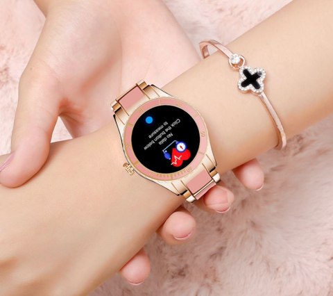RUBICON Smartwatch Damski Rubicon RNCE82 Różowy RUBICON Smartwatch Damski Rubicon RNCE82 Różowy