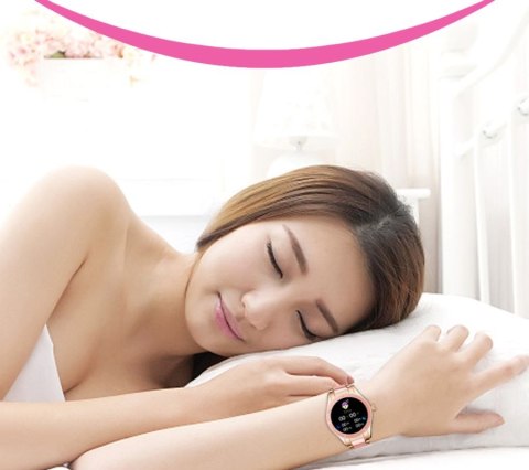RUBICON Smartwatch Damski Rubicon RNCE82 Różowy RUBICON Smartwatch Damski Rubicon RNCE82 Różowy