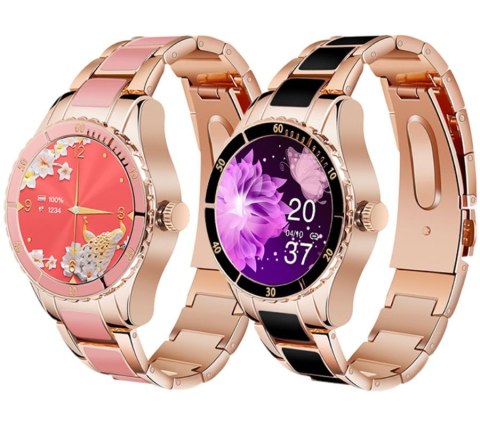 RUBICON Smartwatch Damski Rubicon RNCE82 Różowy RUBICON Smartwatch Damski Rubicon RNCE82 Różowy