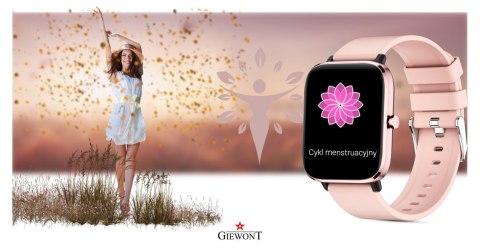 Giewont Smartwatch Giewont Dynamic SmartCall GW230-1 - Rose Gold/Powder Pink Giewont Smartwatch Giewont Dynamic SmartCall GW230-1 - Rose Gold/Powder Pink