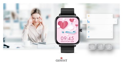 Giewont Smartwatch Giewont Dynamic SmartCall GW230-2 - Carbon/Carbon Giewont Smartwatch Giewont Dynamic SmartCall GW230-2 - Carbon/Carbon