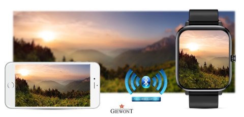 Giewont Smartwatch Giewont Dynamic SmartCall GW230-2 - Carbon/Carbon Giewont Smartwatch Giewont Dynamic SmartCall GW230-2 - Carbon/Carbon
