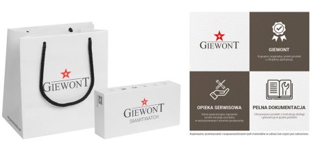 Giewont Smartwatch Giewont Dynamic SmartCall GW230-2 - Carbon/Carbon Giewont Smartwatch Giewont Dynamic SmartCall GW230-2 - Carbon/Carbon
