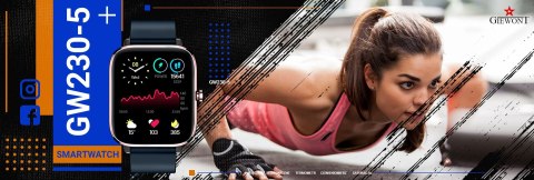 Giewont Smartwatch Giewont Dynamic SmartCall GW230-5 - RoseGold/Deep Ocean Giewont Smartwatch Giewont Dynamic SmartCall GW230-5 - RoseGold/Deep Ocean