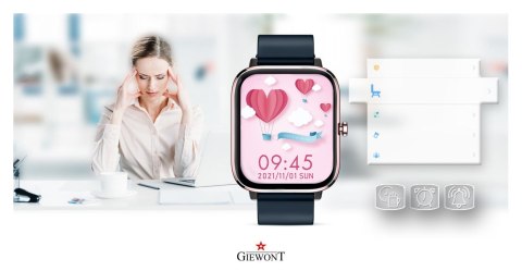 Giewont Smartwatch Giewont Dynamic SmartCall GW230-5 - RoseGold/Deep Ocean Giewont Smartwatch Giewont Dynamic SmartCall GW230-5 - RoseGold/Deep Ocean